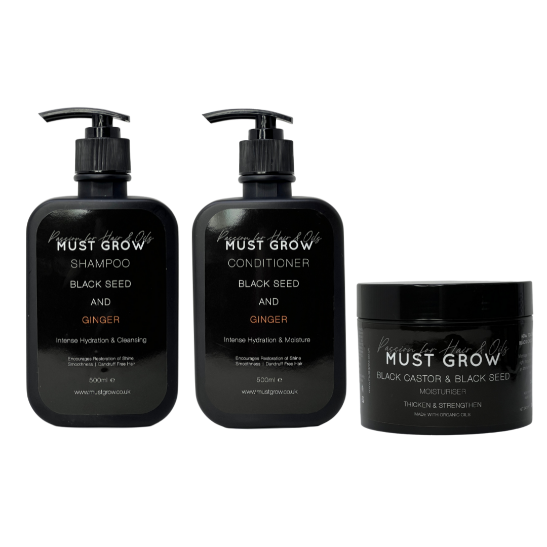 Black Castor & Black Seed Hair Care Kit