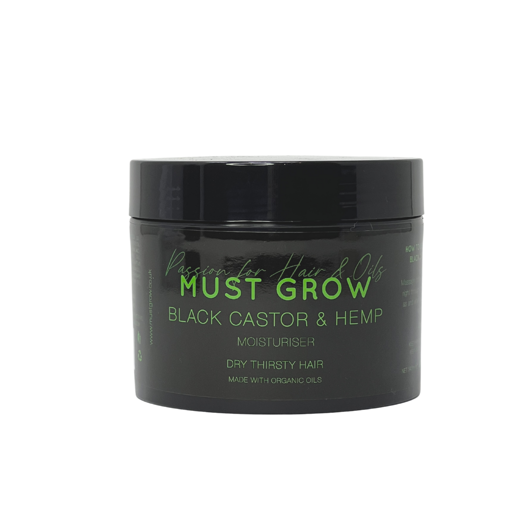 Black Castor & Hemp Moisturiser