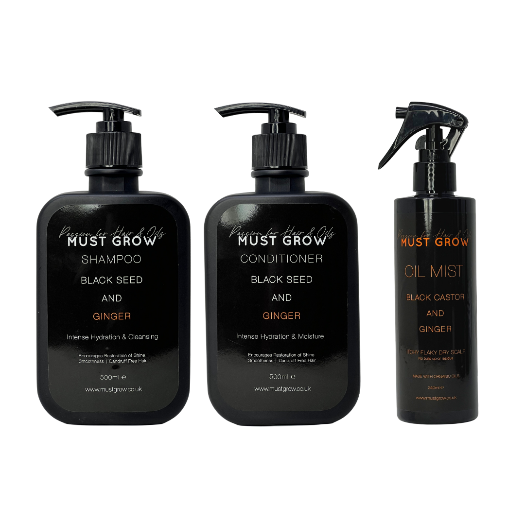 Ginger - Oil Mist Hair Care Kit