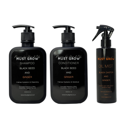 Ginger - Oil Mist Hair Care Kit