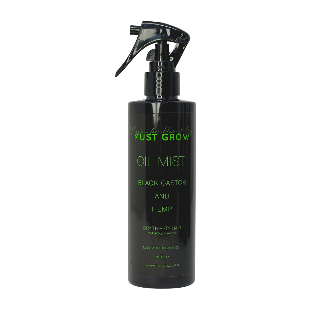 Black Castor & Hemp - Oil Mist